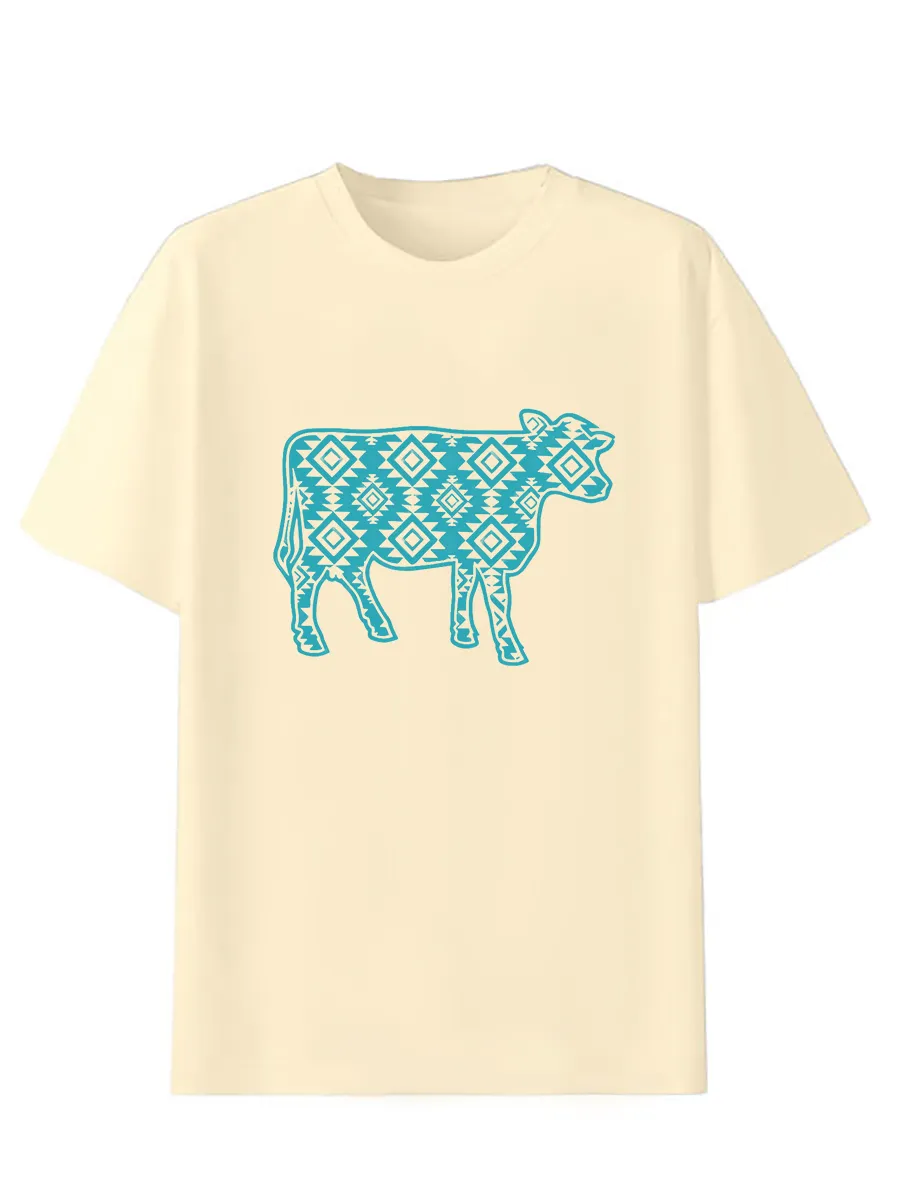 Western Aztec heifer T-shirt