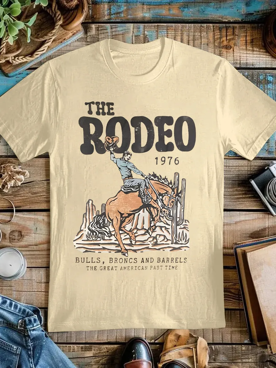 Rodeo 1976 Pattern T-shirt