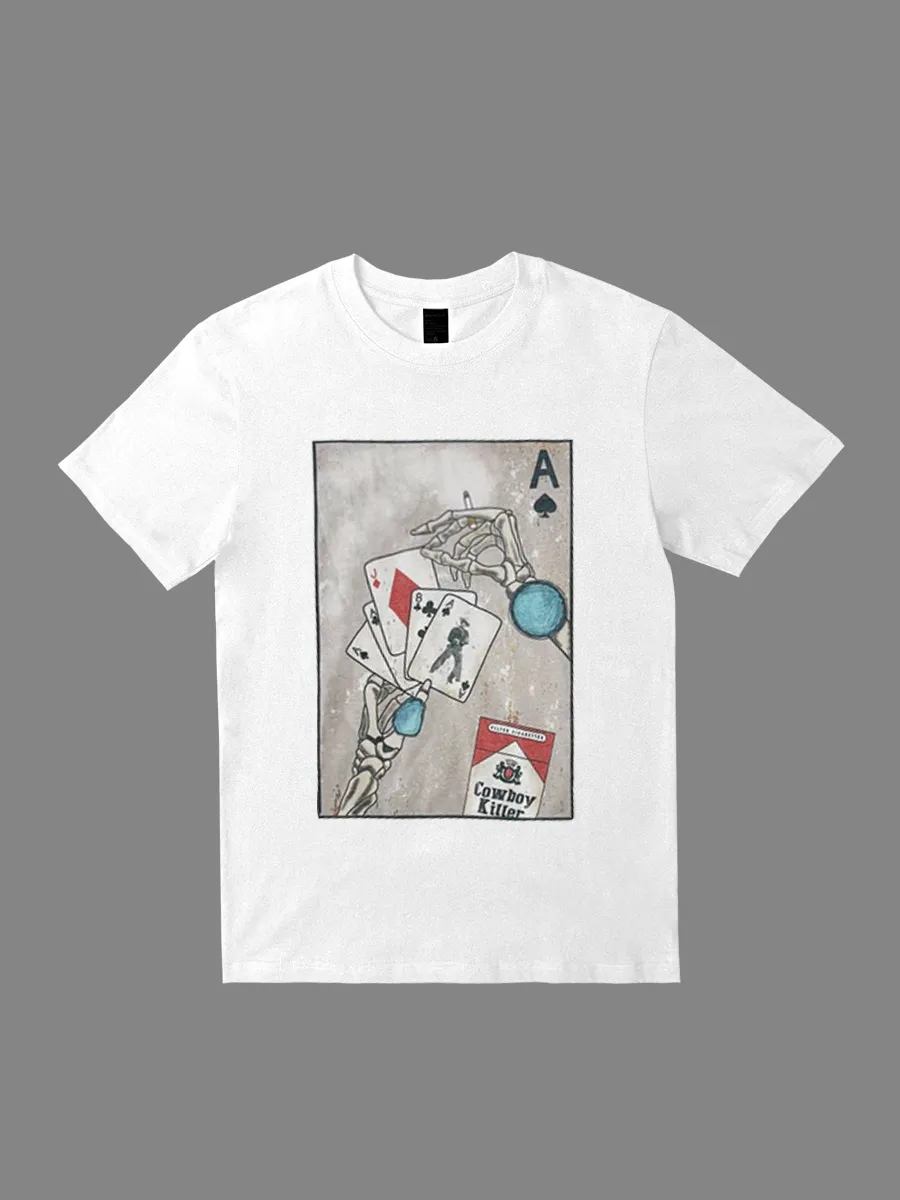 Cowboy Killer Ace Pattern T-shirt