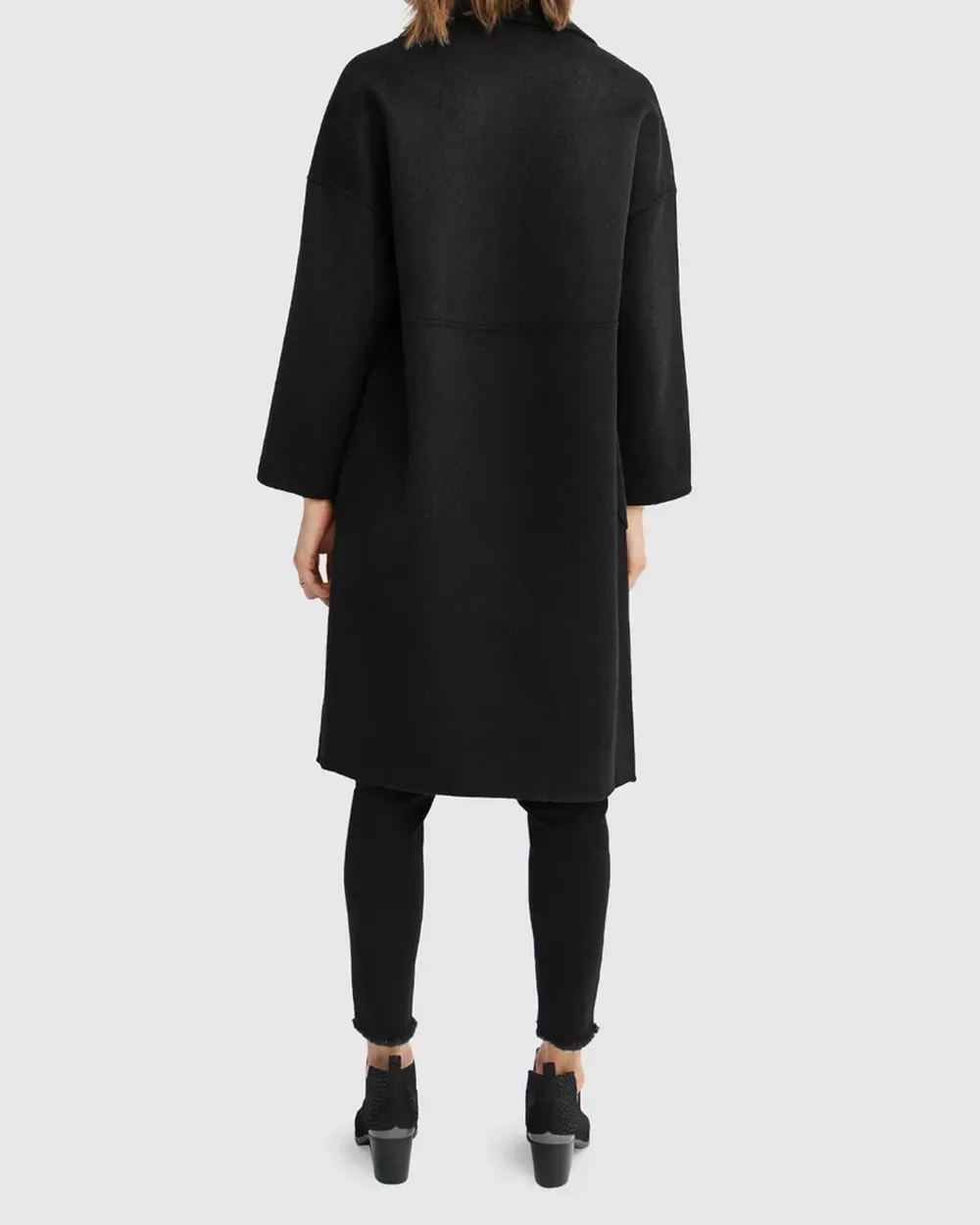 Publisher Double-Breasted Wool Blend Coat