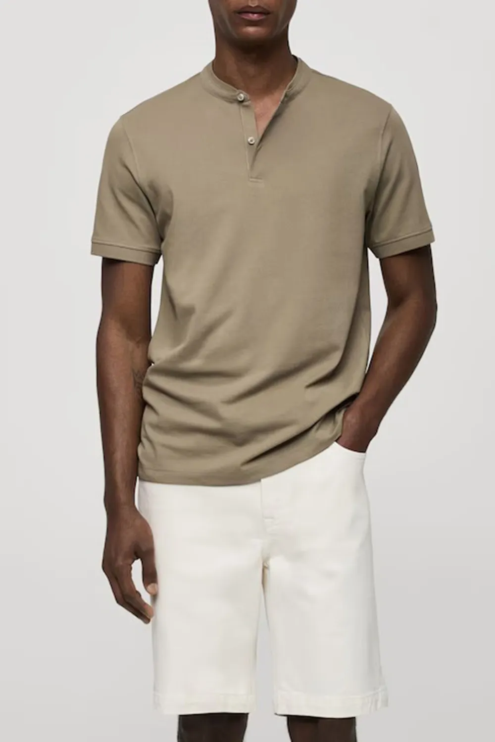 Cotton Pique Polo Shirt