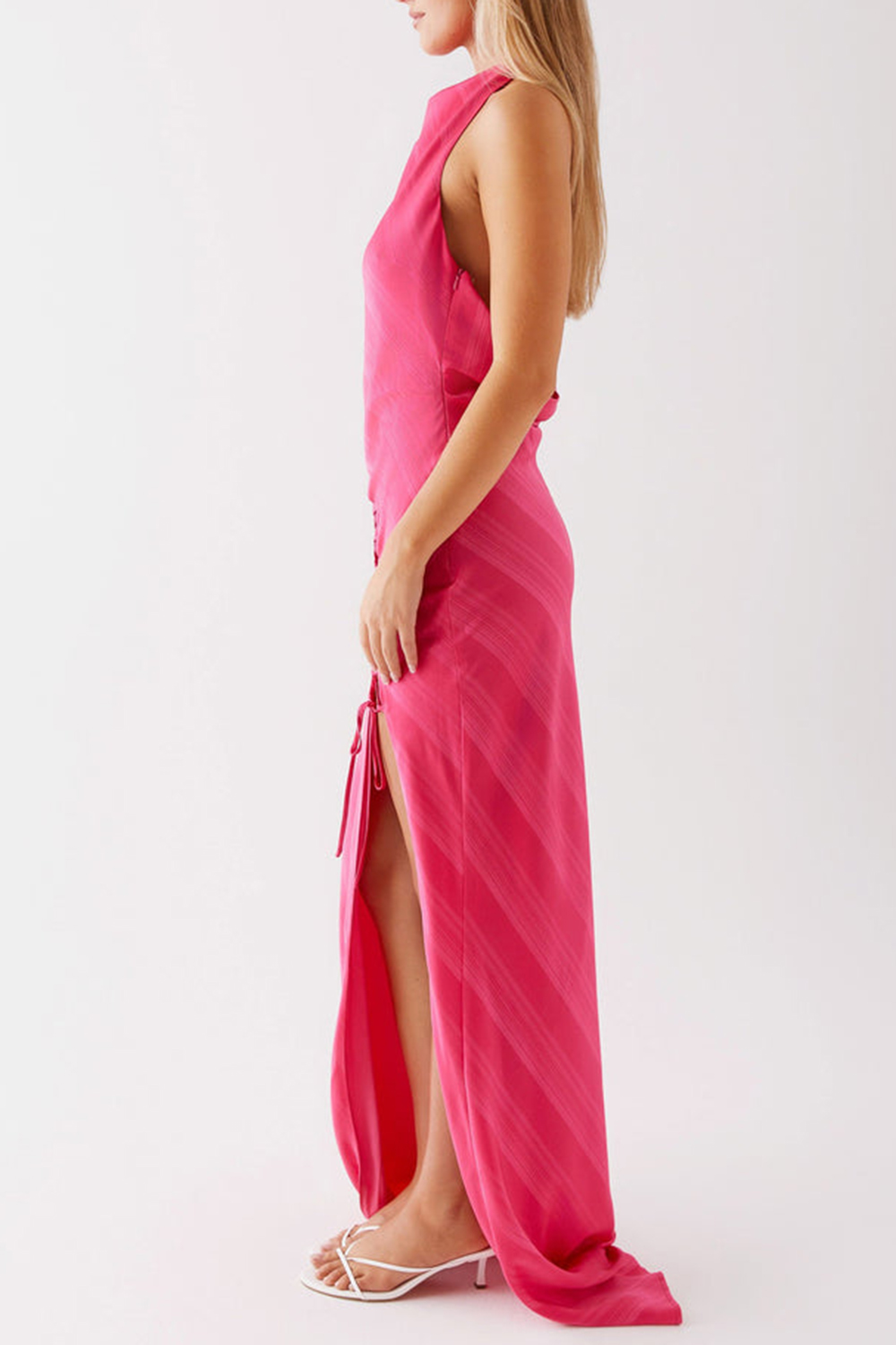 Heartbeat Maxi Dress -Heartbeat Maxi Dress - Pink