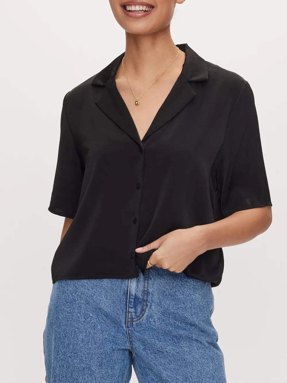 Aria Satin Shirt