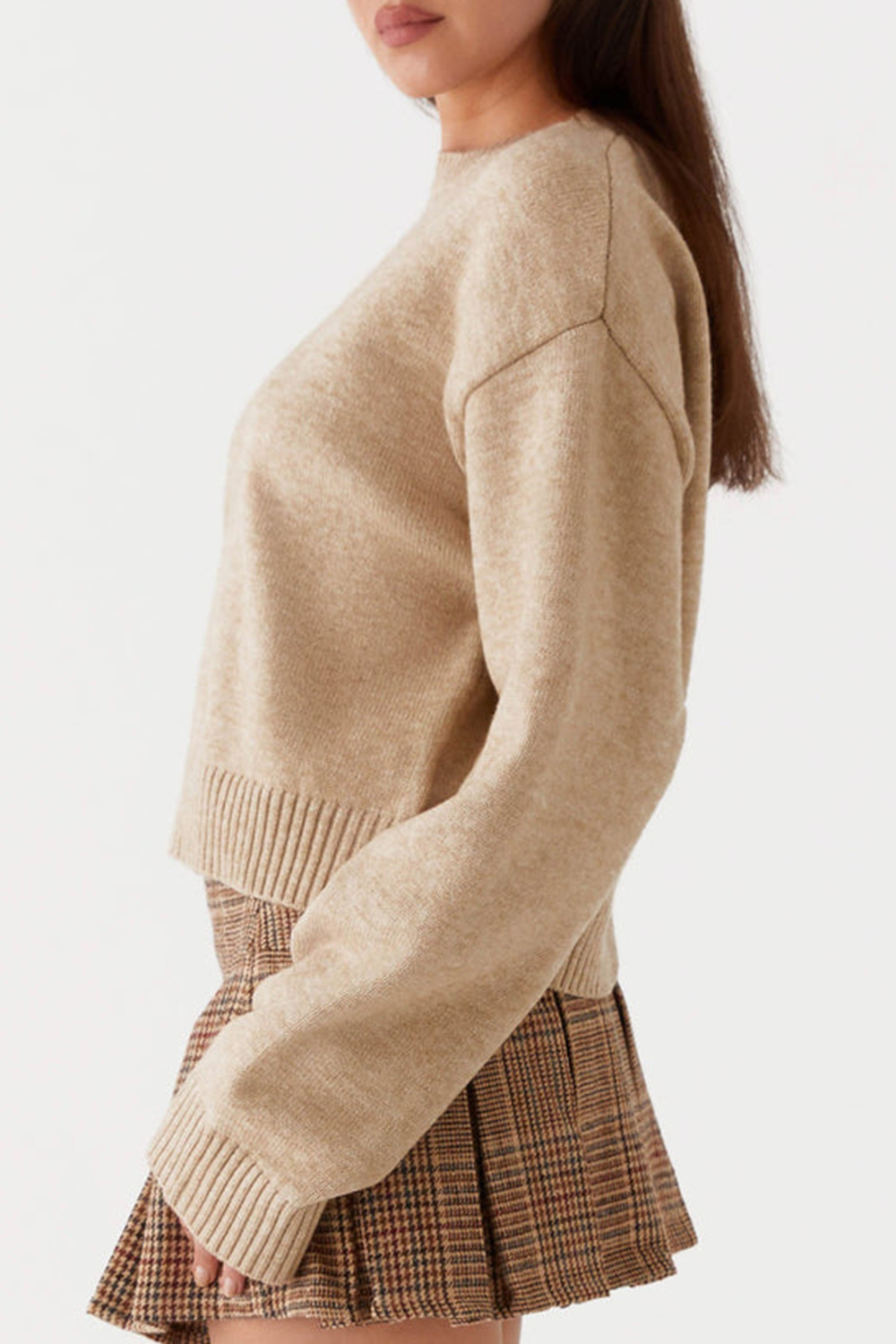 Monika Oversized Jumper - Beige