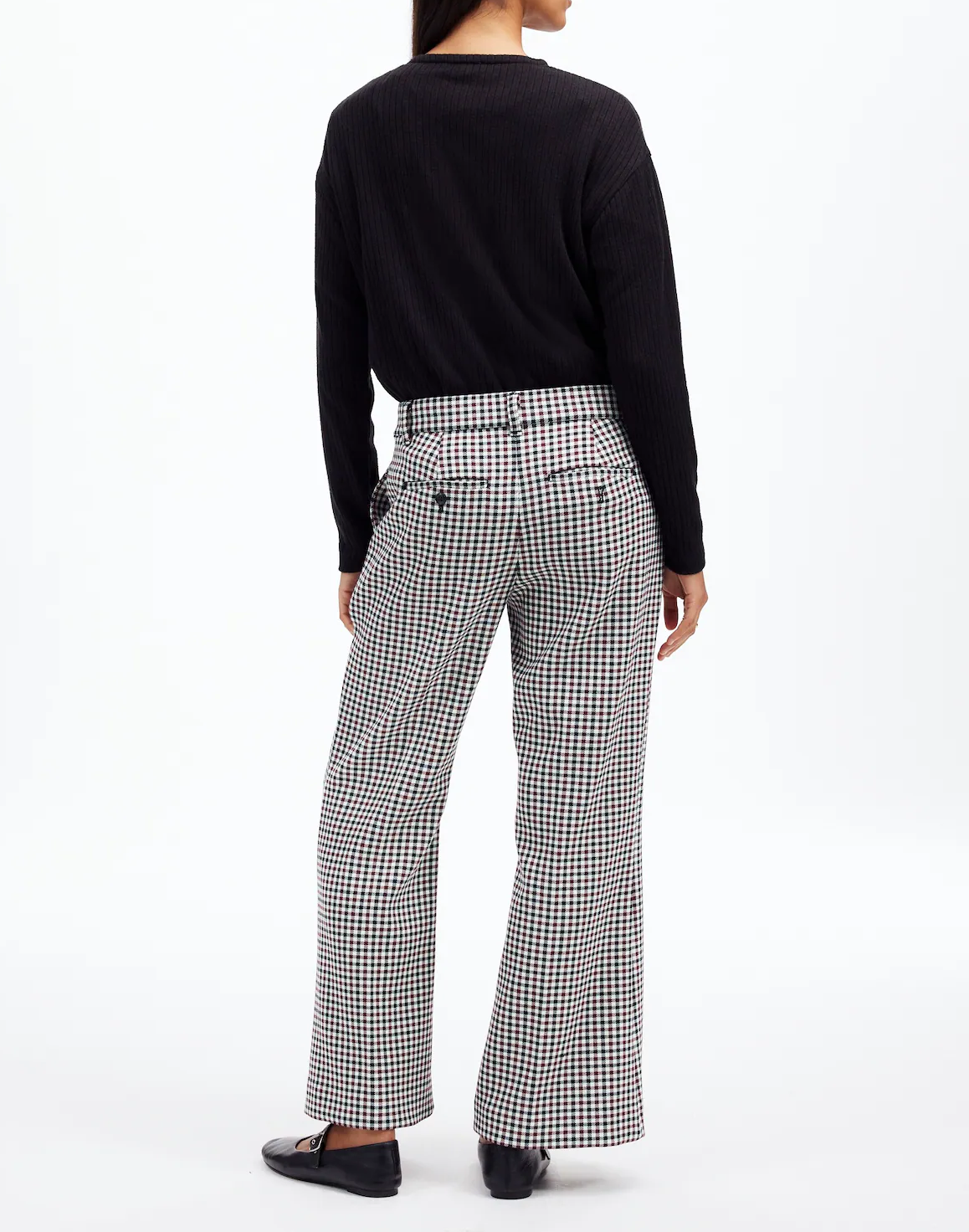 Kick Out Crop Pants in Stretch Twill