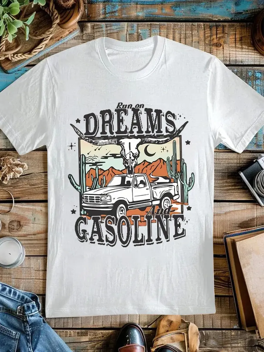 Running on Dreams & Gasoline T-shirt