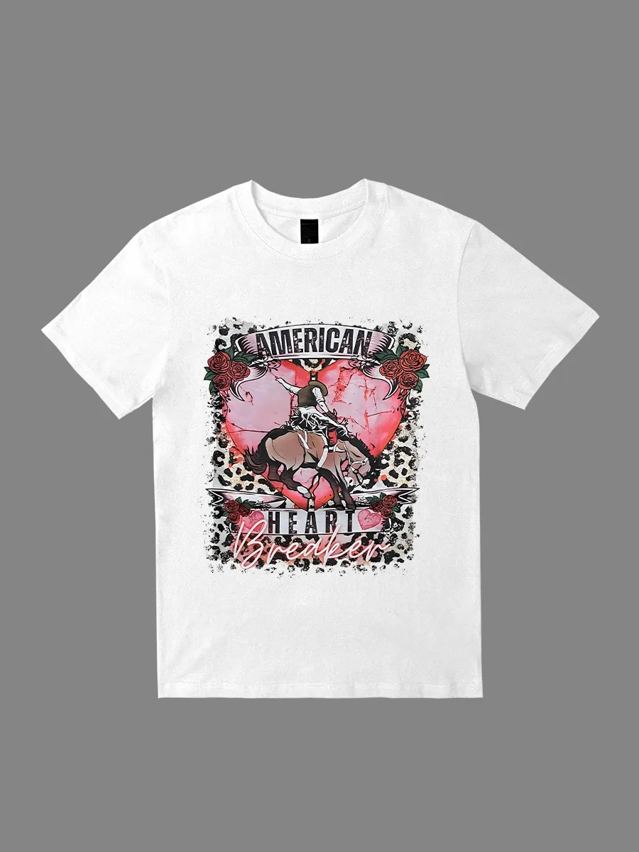 American Heart Breaker Graphic Tee