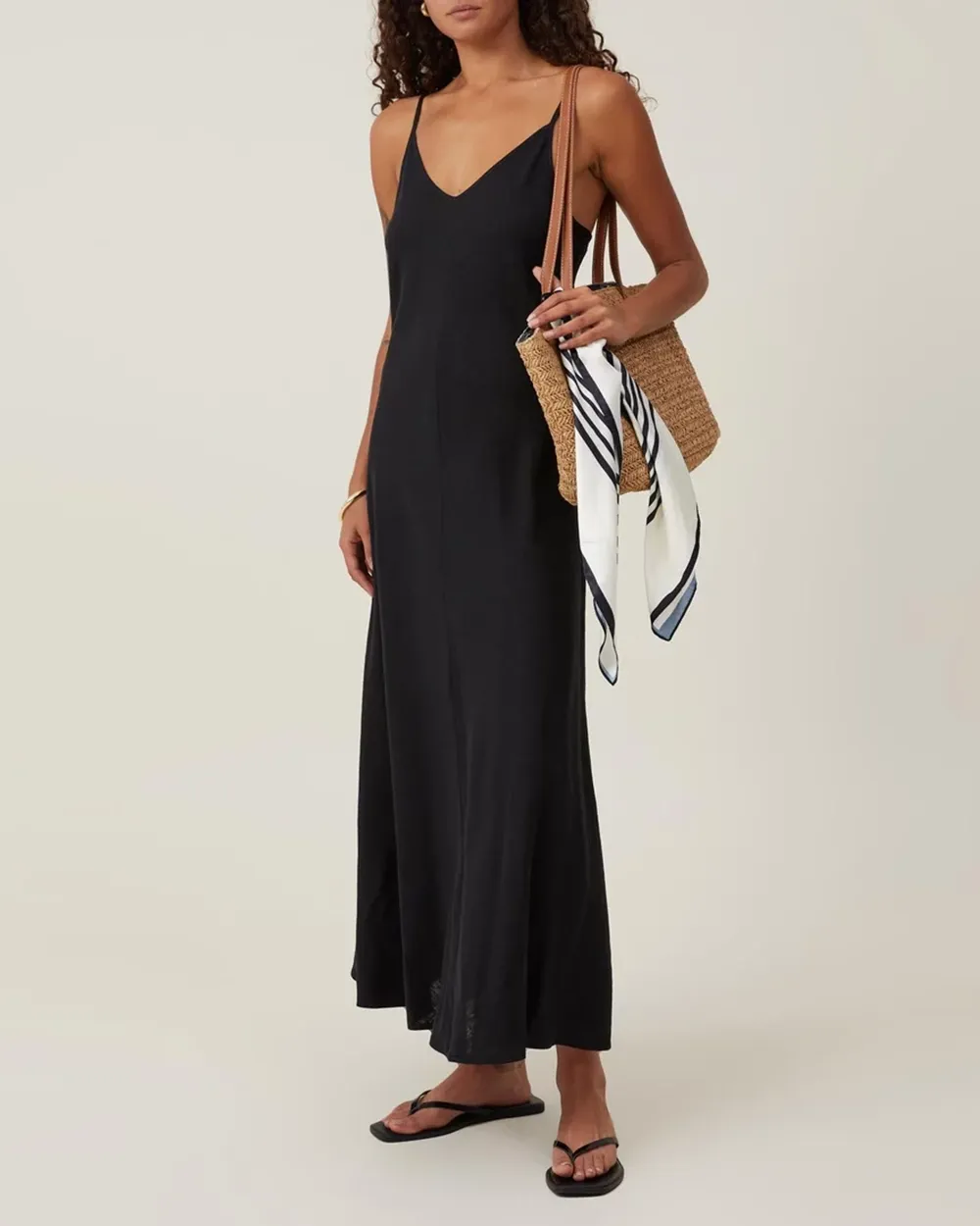 Haven V-Neck Maxi Dress