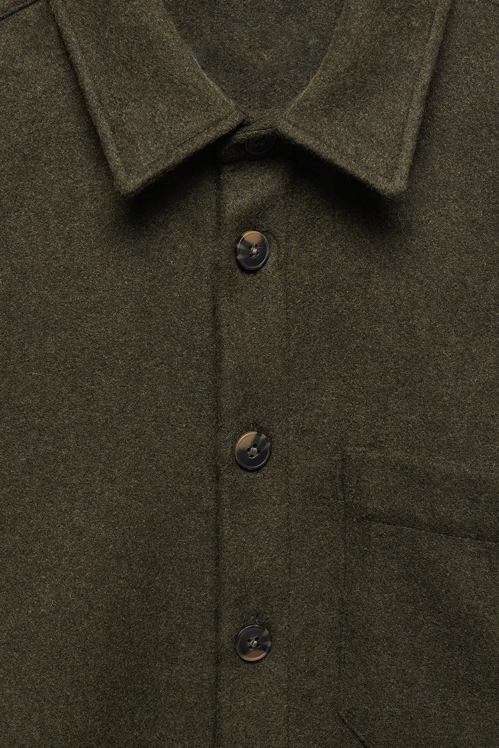 Regular-fit overshirt with pocket