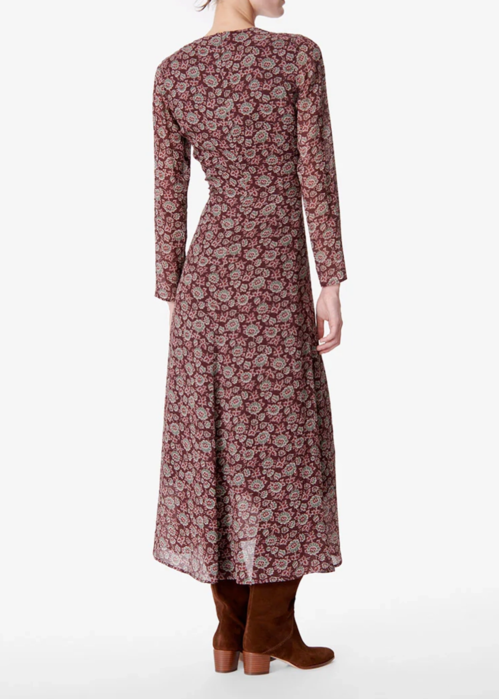 Floral Print Biba Maxi Dress