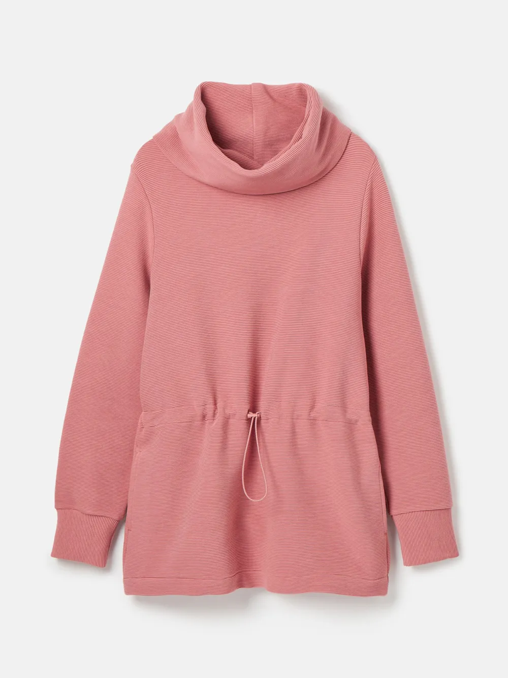 Willow Pink Cowl Neck Sweatshirt