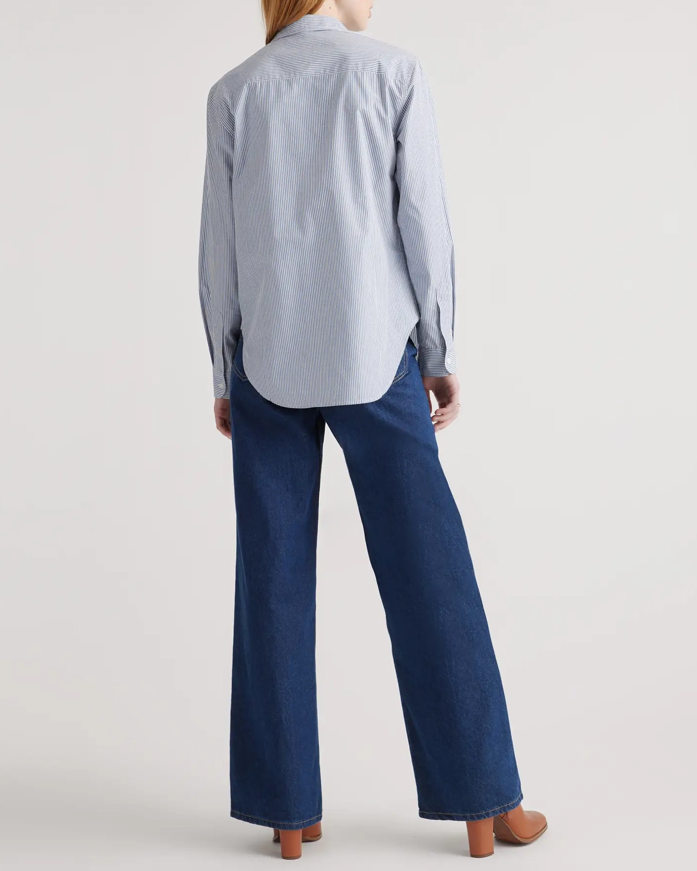 Cotton Poplin Long Sleeve Shirt