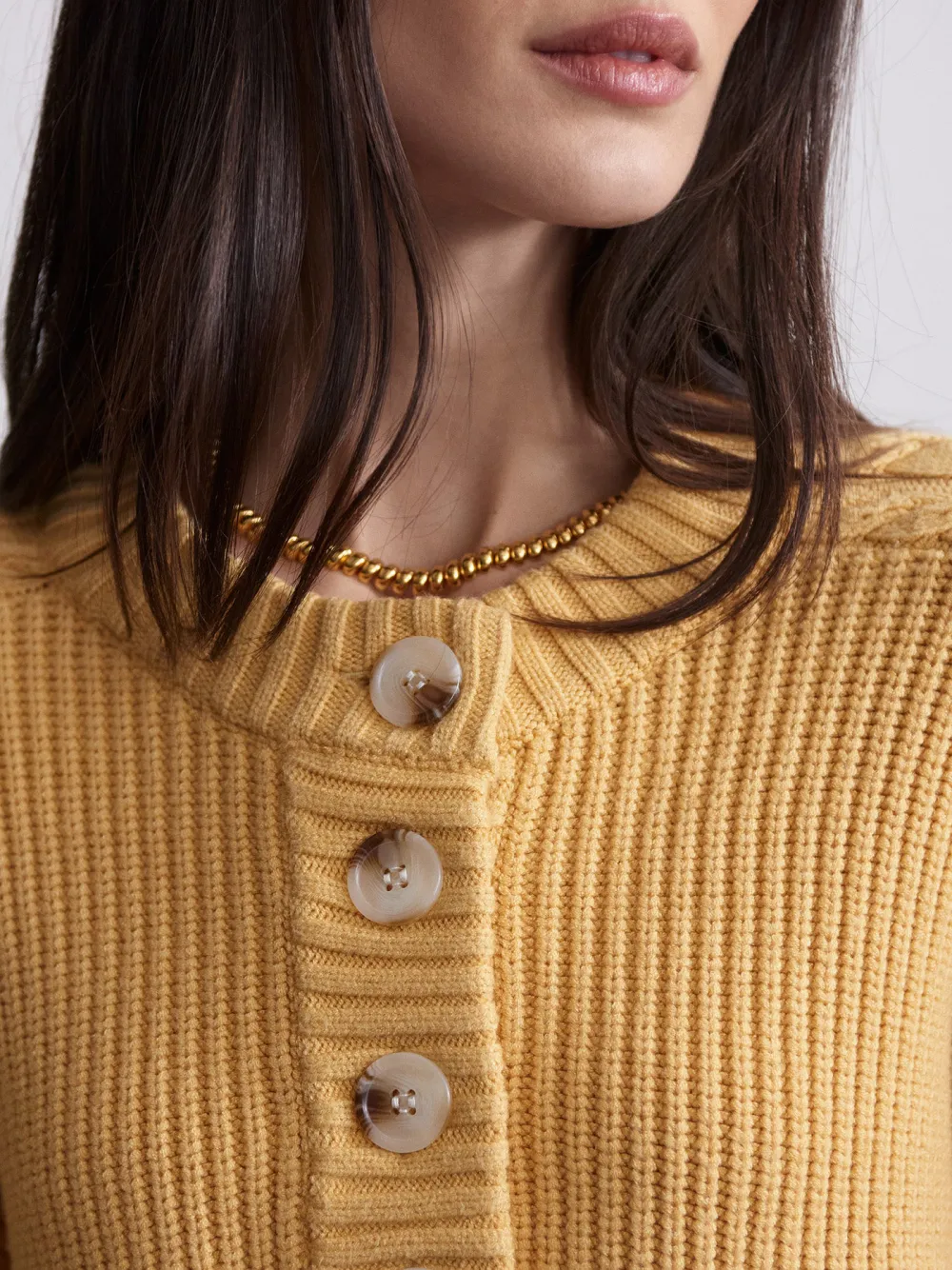 Vera Button Neck Sweater