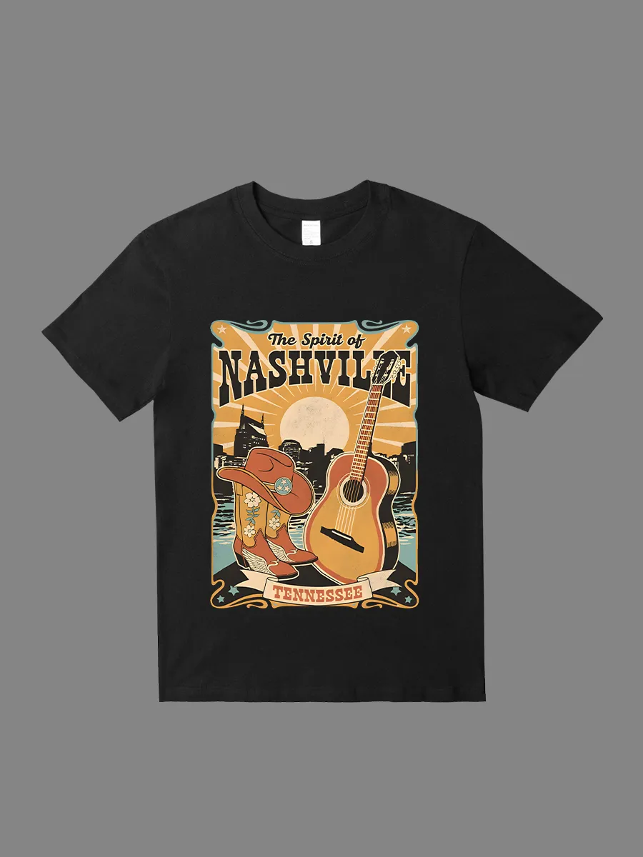 The Spirit Of The Nashville Graphic T-shirt