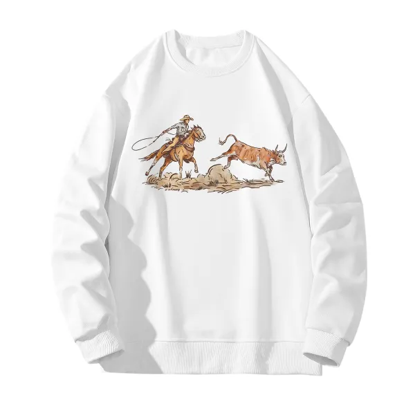 Western Cowboy Sweatshirt