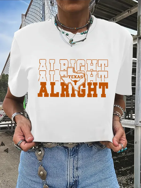 Alright Alright Texas T-Shirt