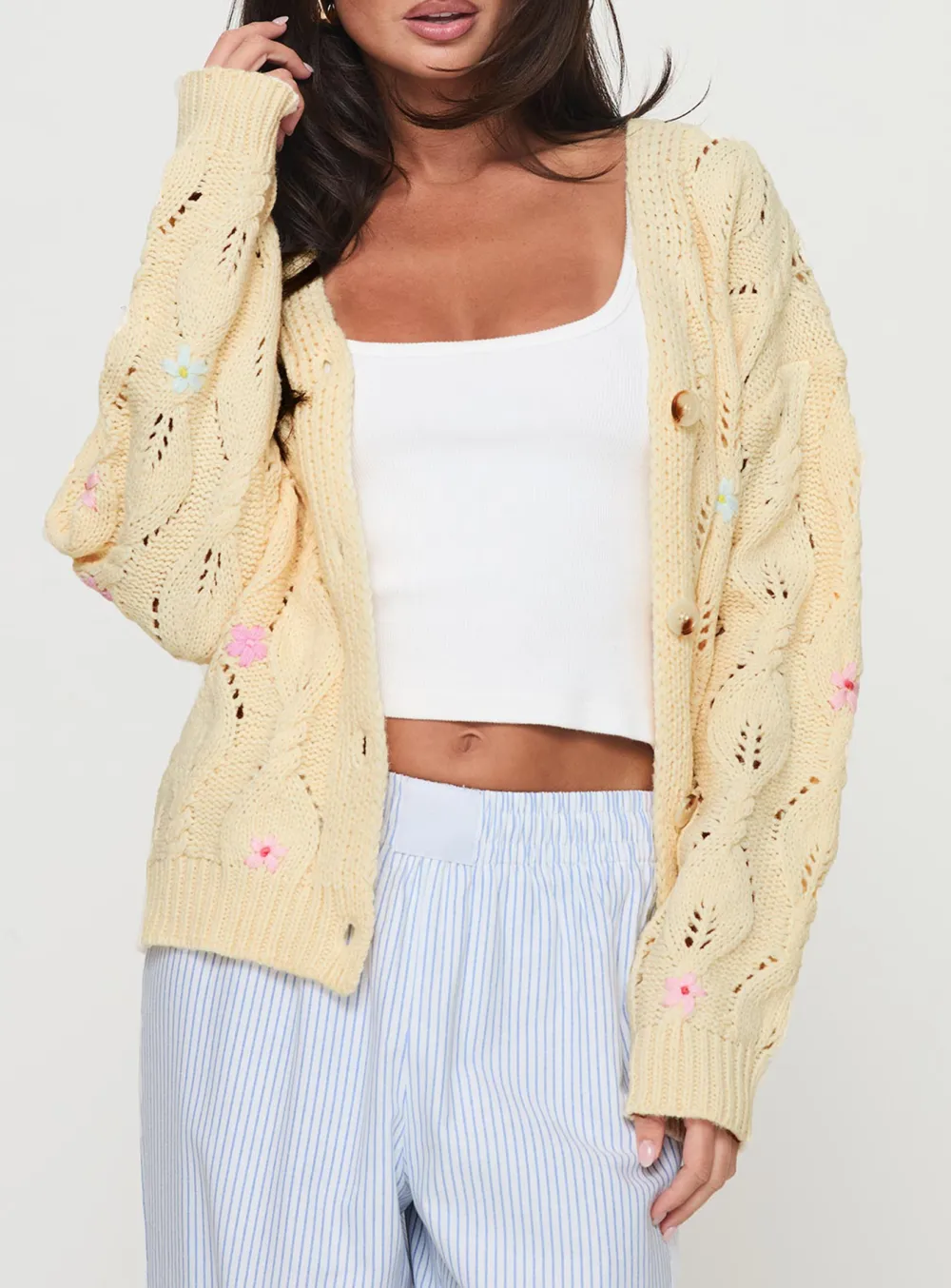 Daffodil Cardigan Cream