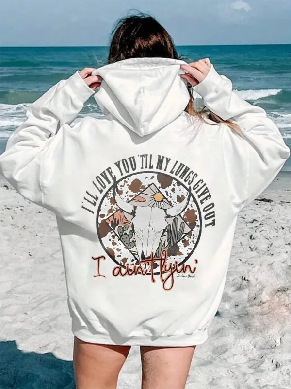 I’ll Love You Till My Lungs Give Out Pullover Hoodie