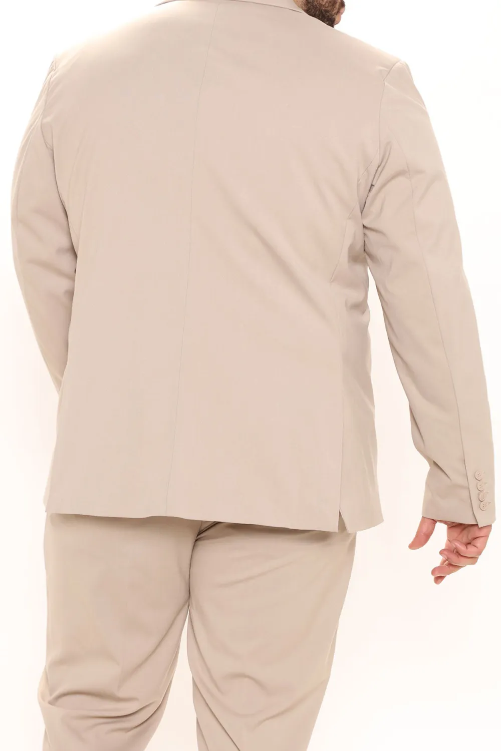 The Modern Stretch Suit Jacket - Tan