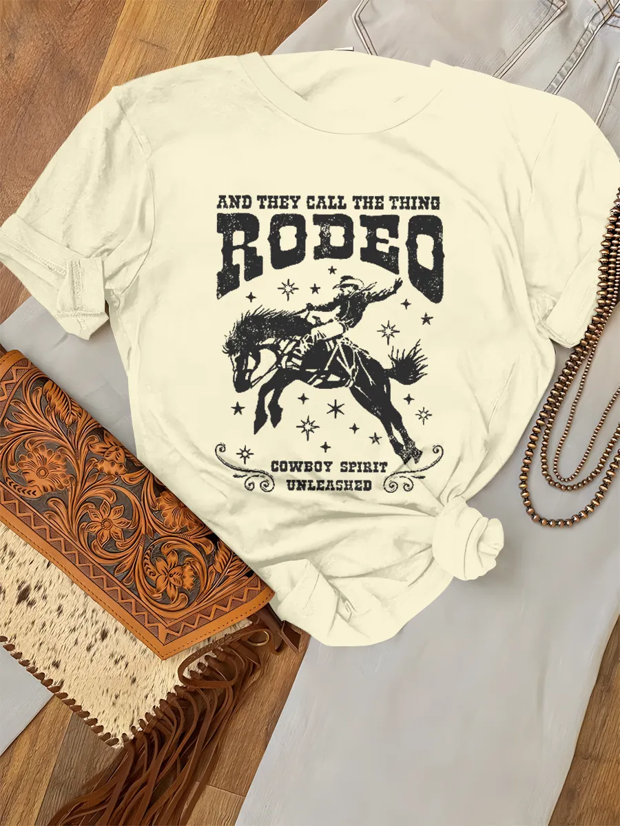 And They Call The Thing Rodeo Tee