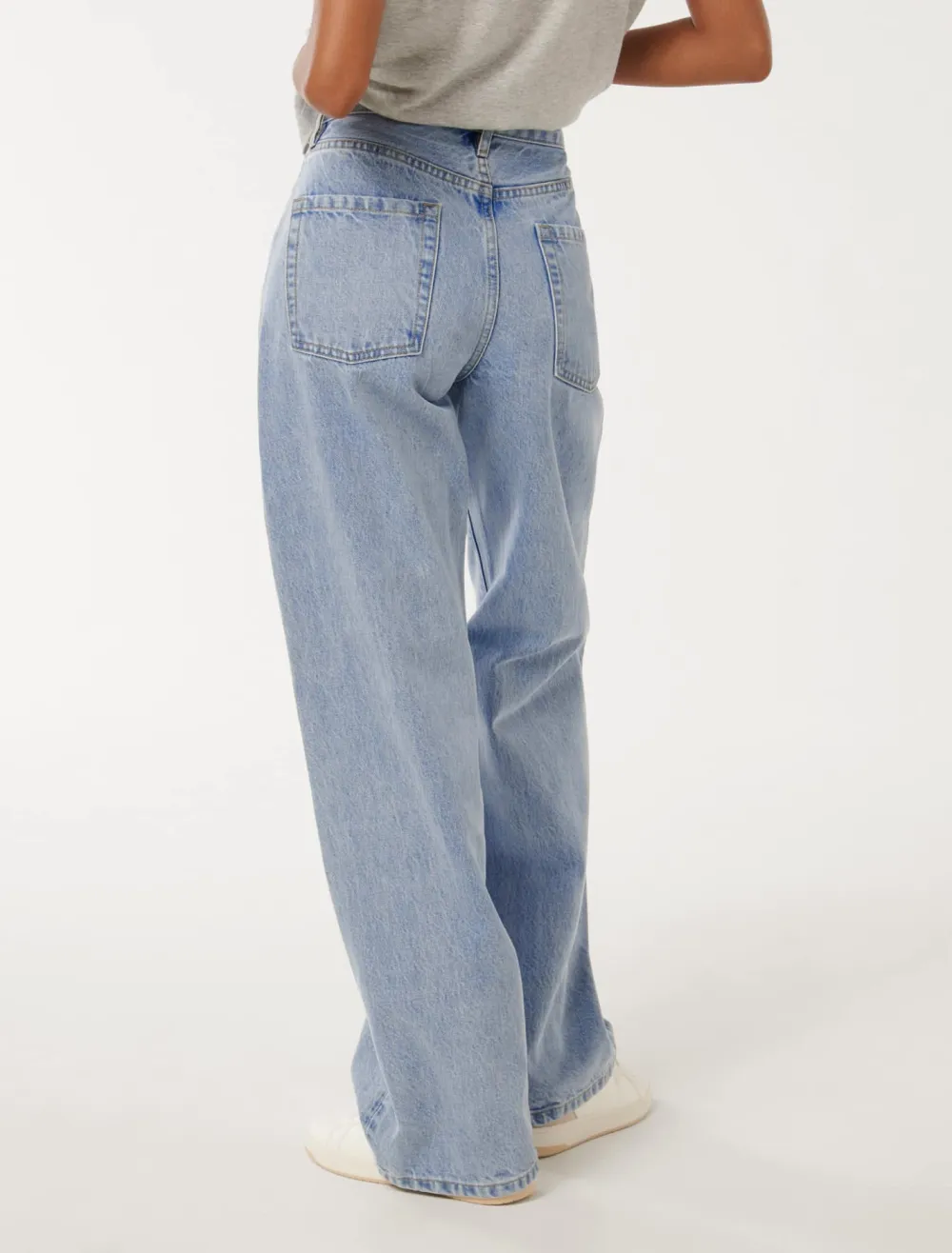 Sky Petite Straight-Leg Jeans