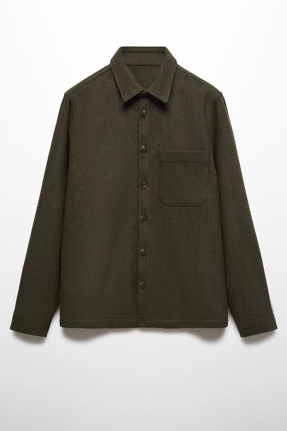 Regular-fit overshirt with pocket