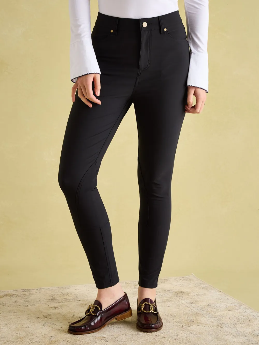 Ember Black Skinny Fit Jodhpurs