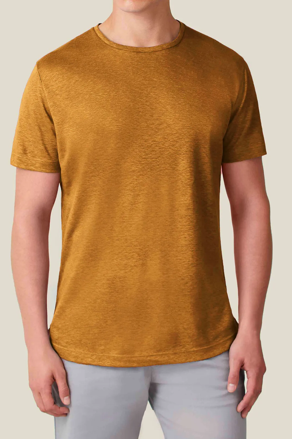 Lightweight Classic Crew Neckline T-shirt