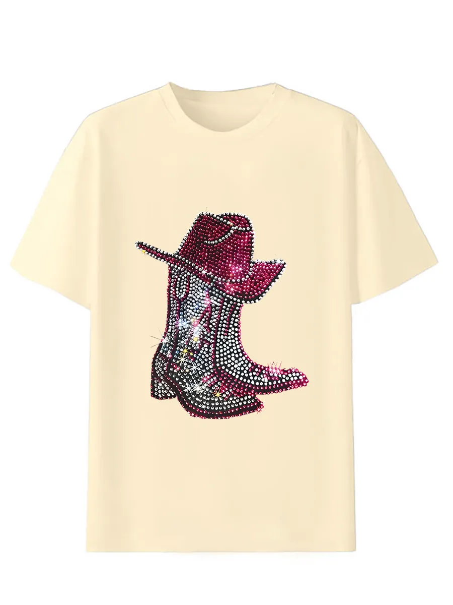 Glitter Boots T-Shirt