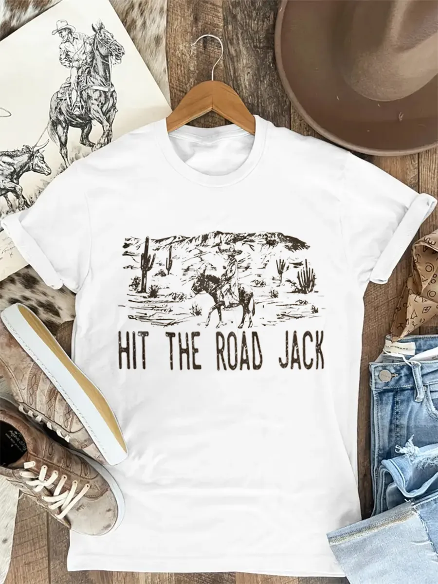 Hit The Road Jack Graphic T-shirt