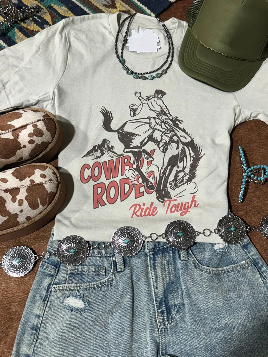 Wild West Retro Cowboy Country Series T-shirt