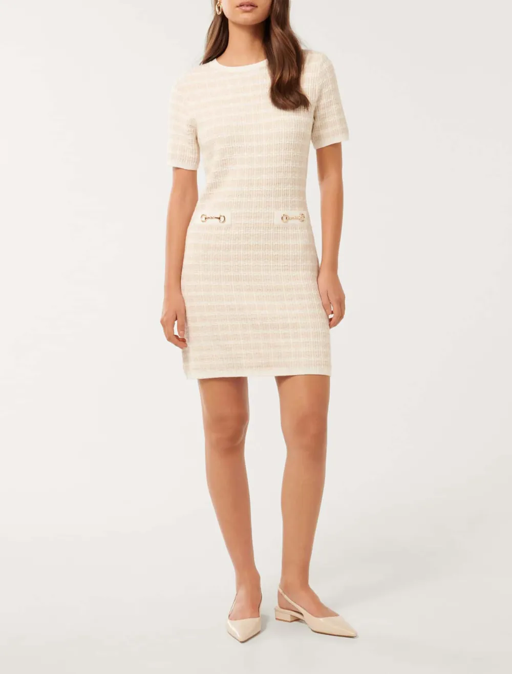 Paloma Check Mini Dress