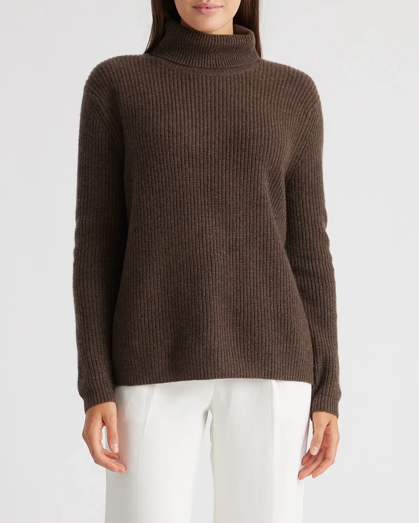 Coastal Style Fisherman Turtleneck Sweater