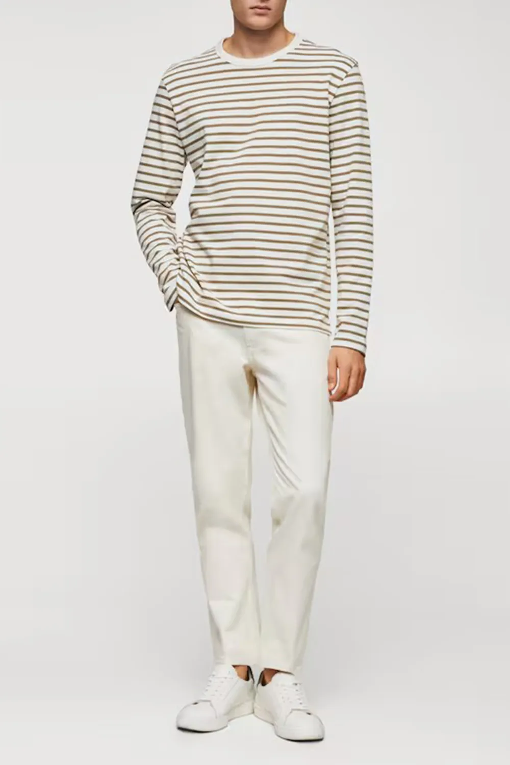 Regular Striped Long Sleeves T-Shirt