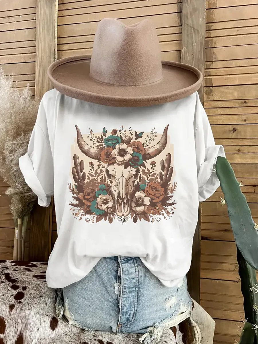 Western Skull T-shirt