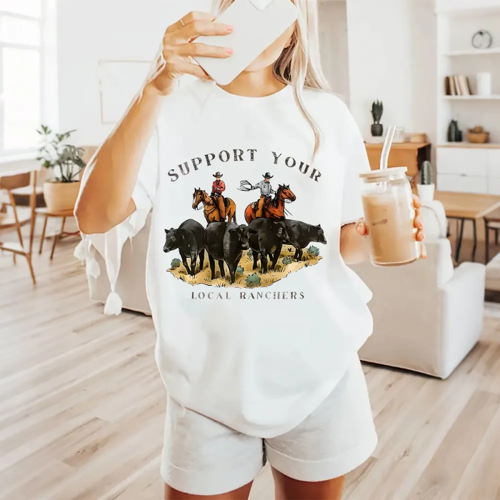 Support Your Local Rancher Tee