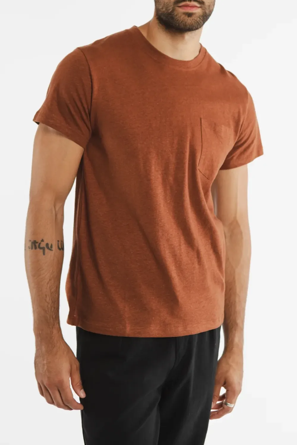 Short Sleeve Henley Tee