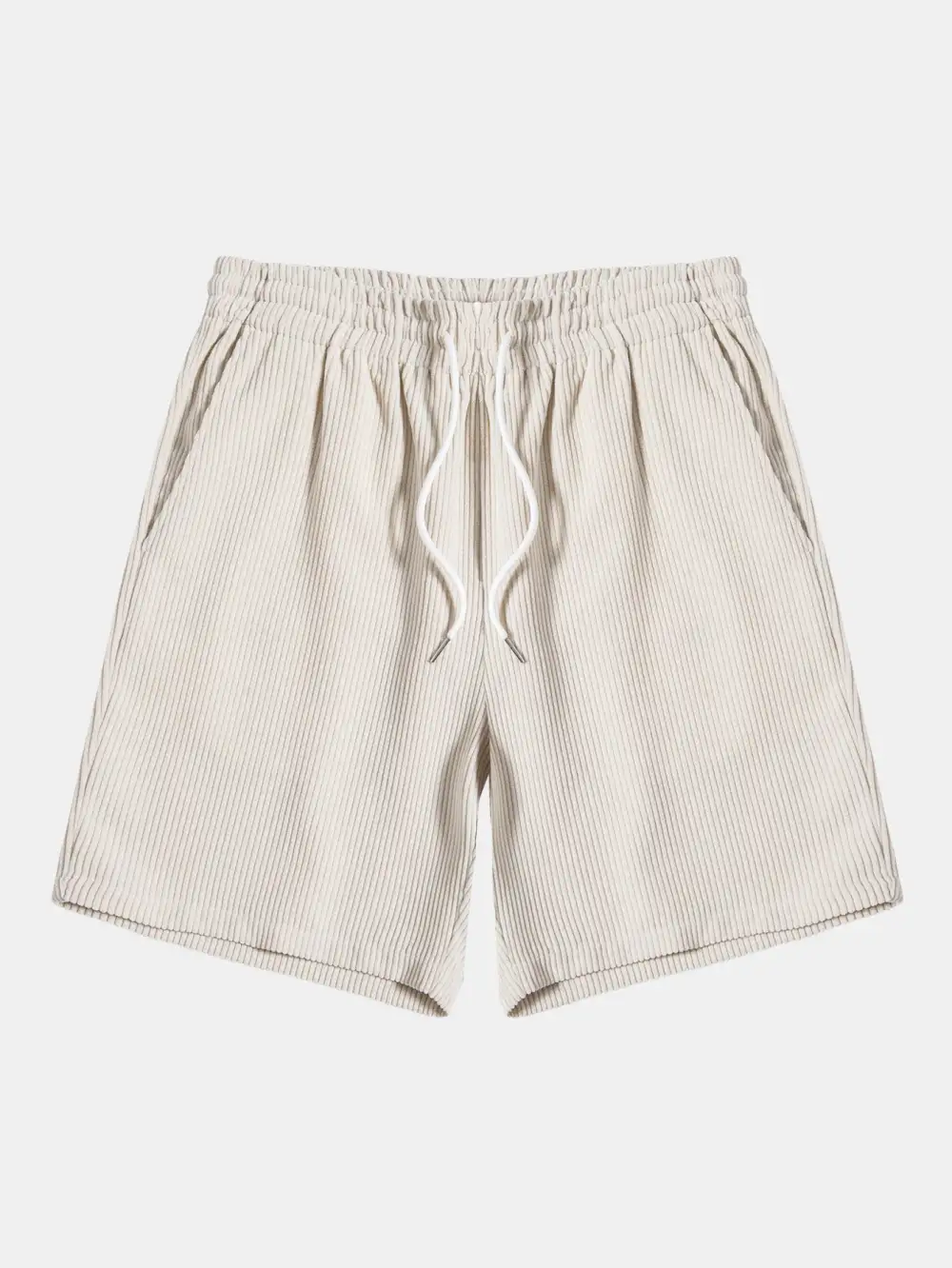 Corduroy Solid Shorts