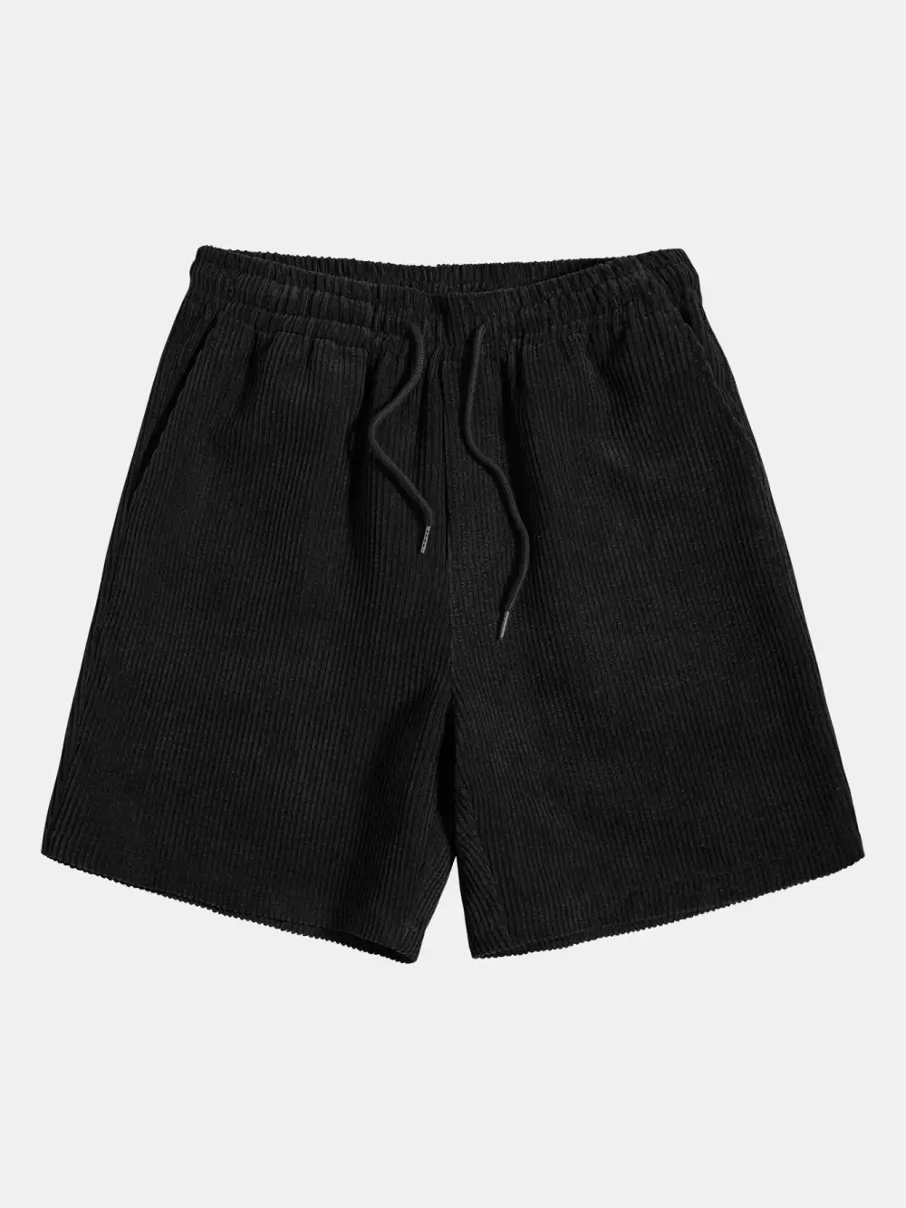 Corduroy Solid Shorts