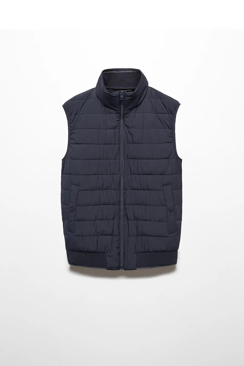 Ultralight water-repellent quilted vest