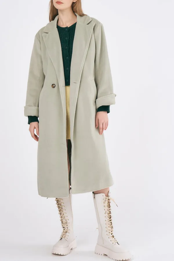 Abigail Belted Long Coat