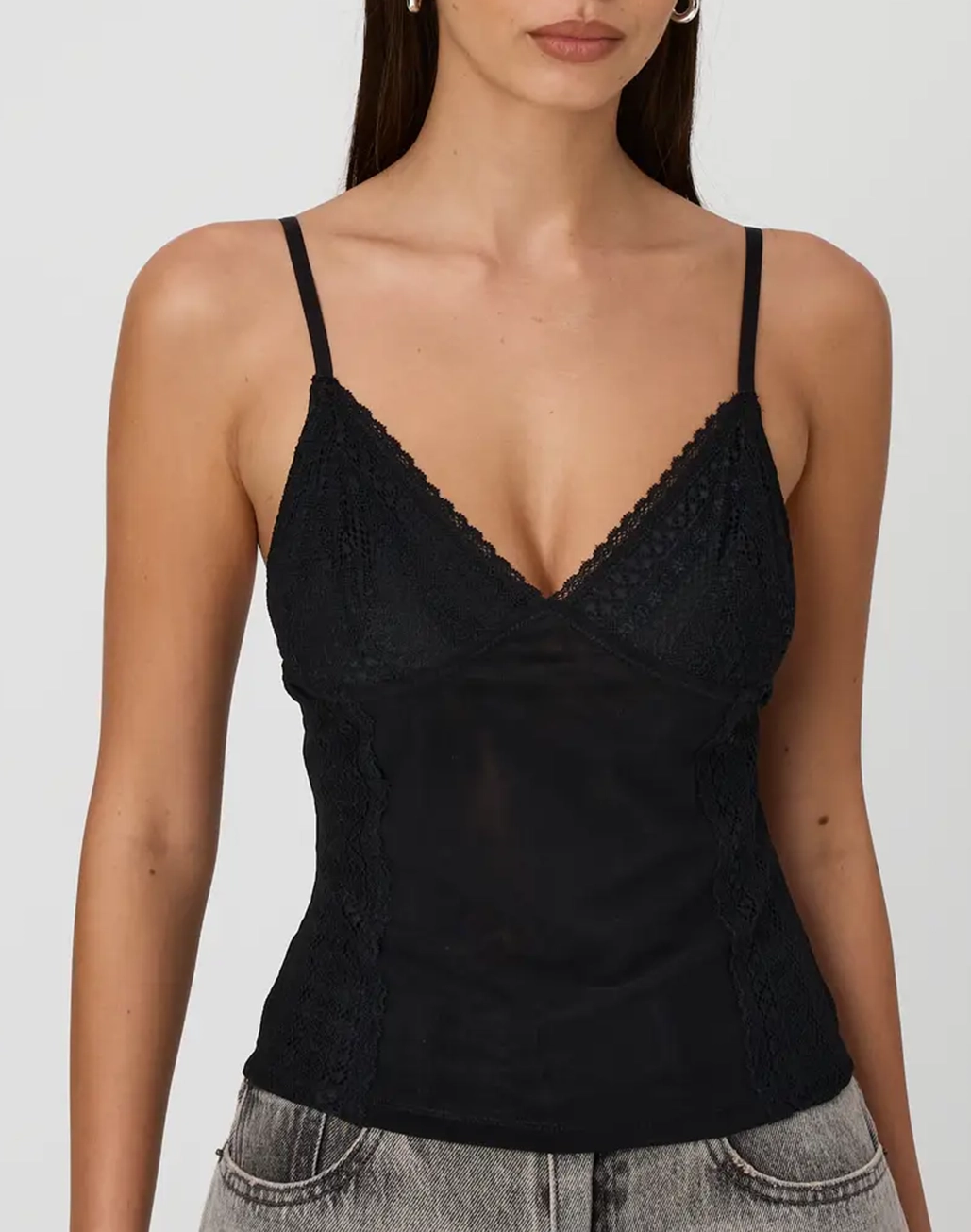 Thin Strap Lace Cami