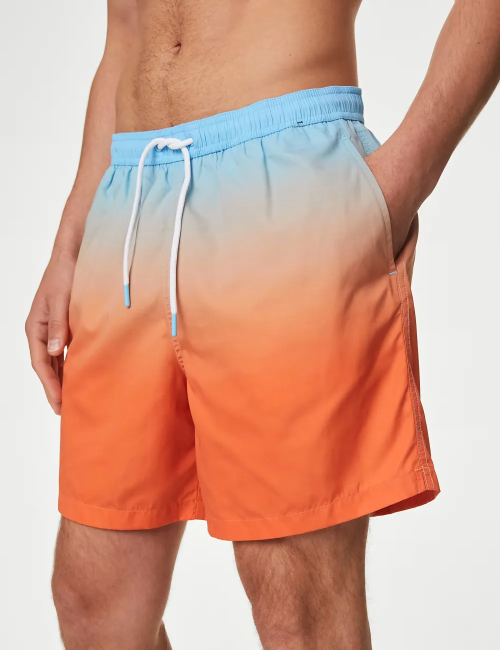 Quick Dry Ombre Swim Shorts