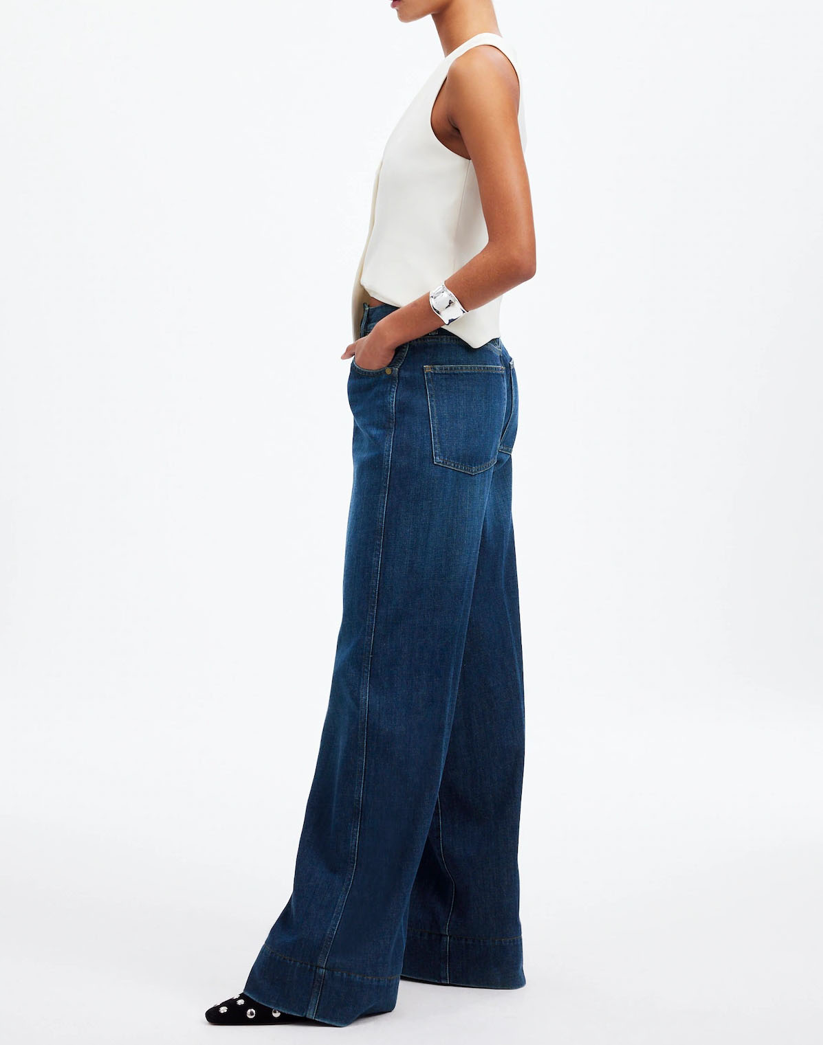 Superwide-Leg Jeans: Softdrape Denim Edition