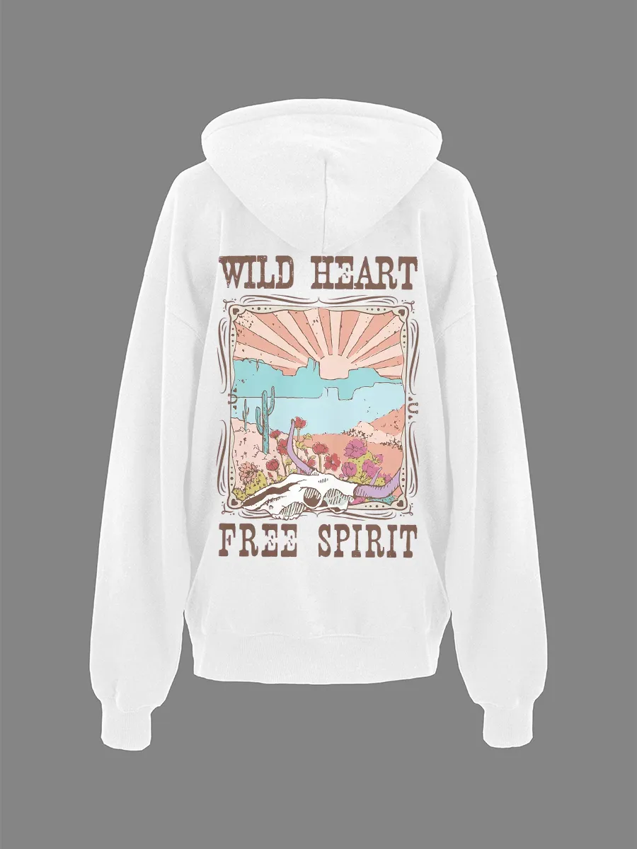 Western Wild Heart Hoodie