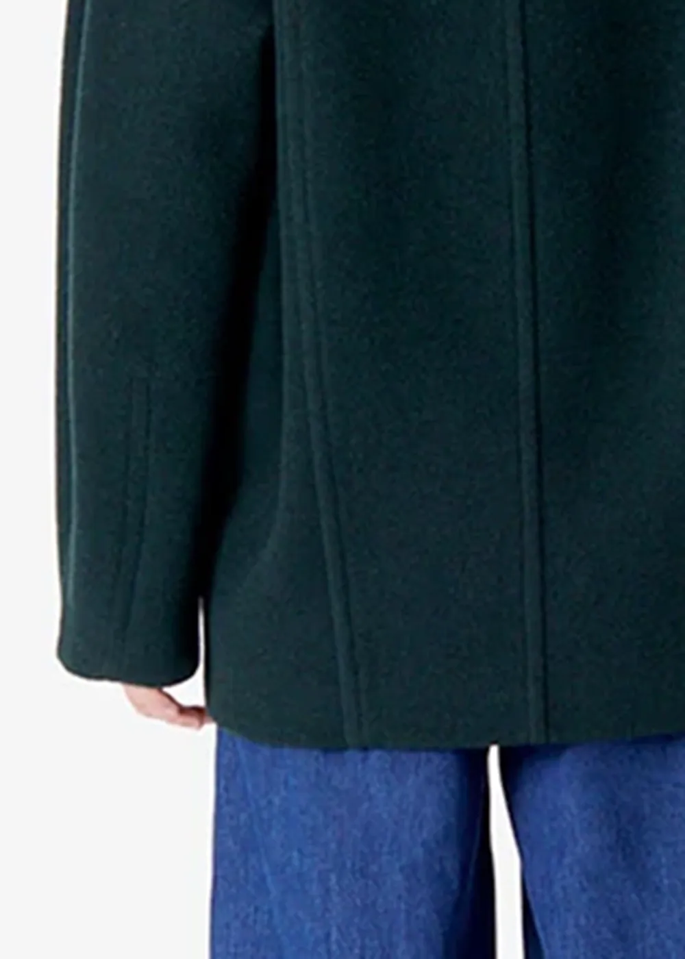 V Neck Buttons Front Berlin Coat