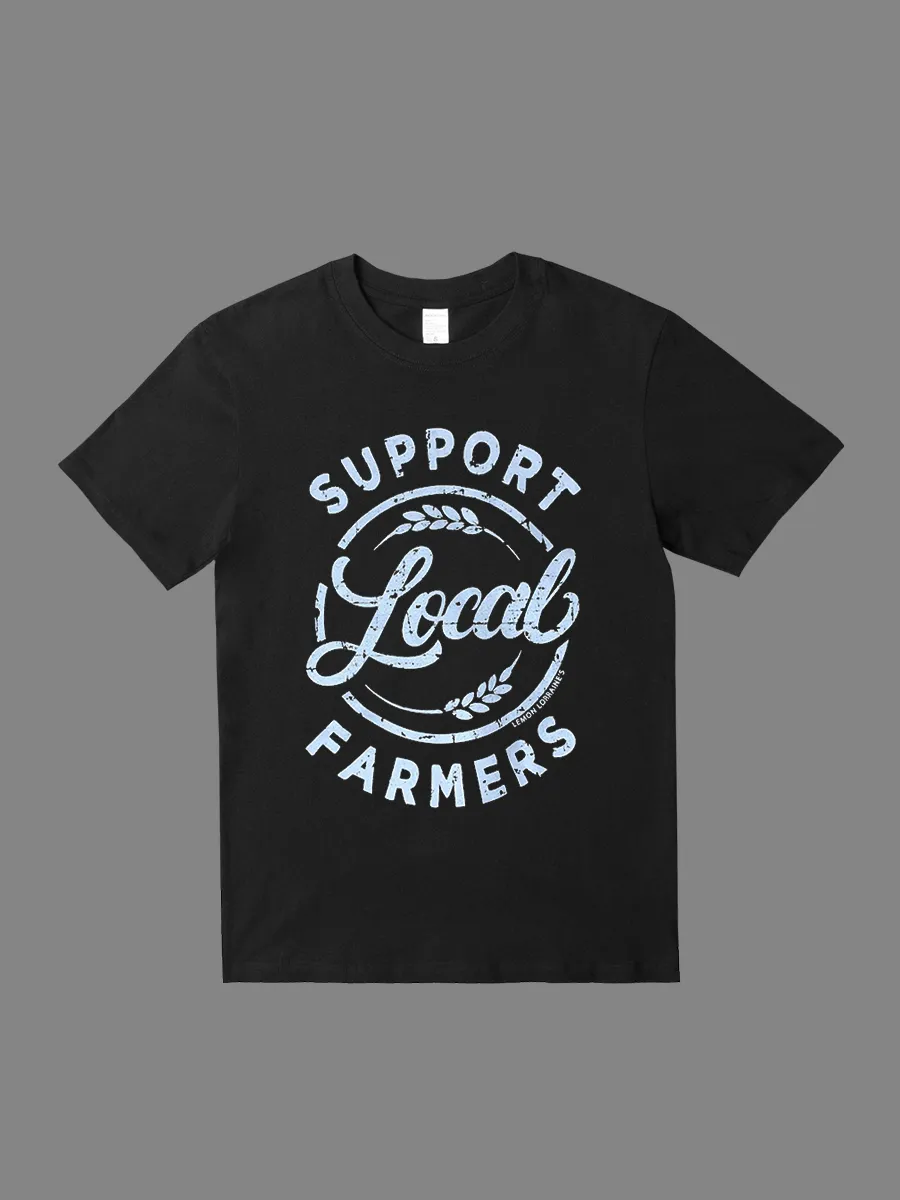 Rooted in Community: Farmer Tribute Tee | Organic Cotton Comfort