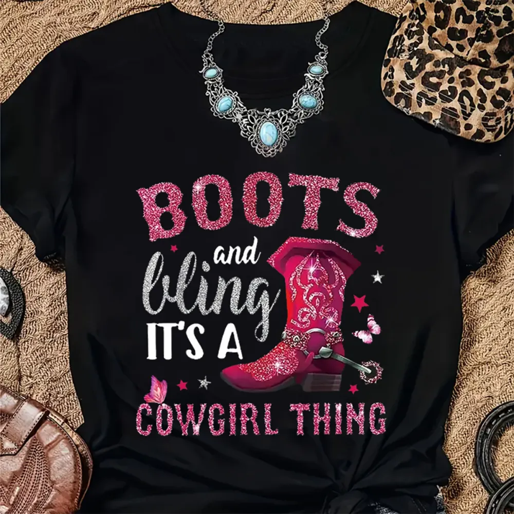 Boots Cowgirl Thing T-Shirt