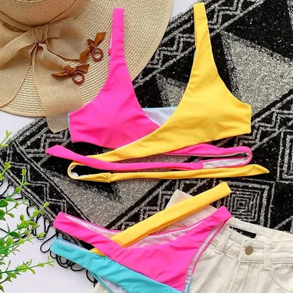 Butterfly Effect Cut-Out Wrap Bikini