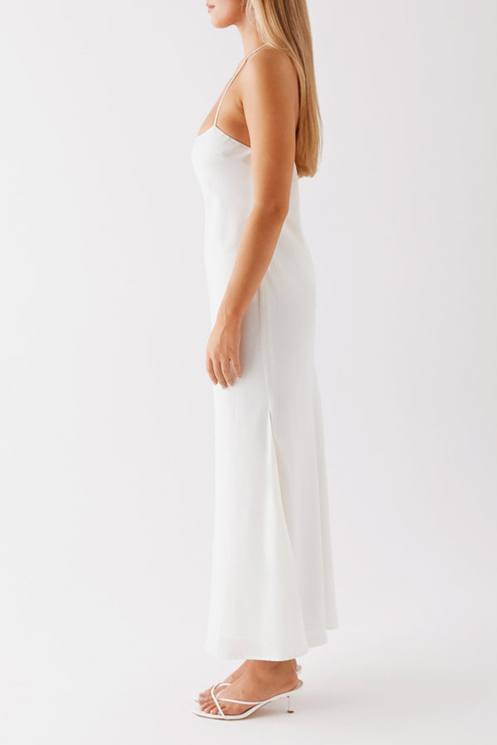 Runway Royalty Maxi Dress - White